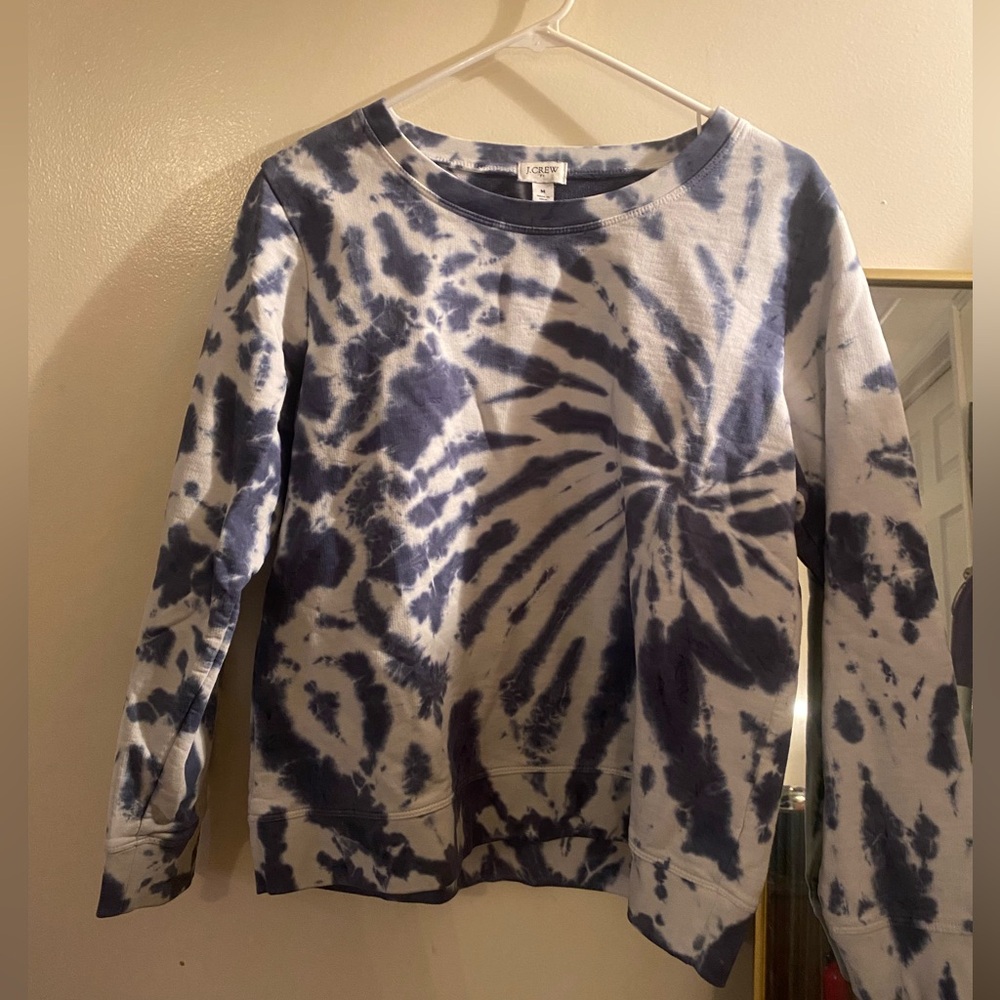 Urban Outfitters Blue Tie-Dye Sweatshirt